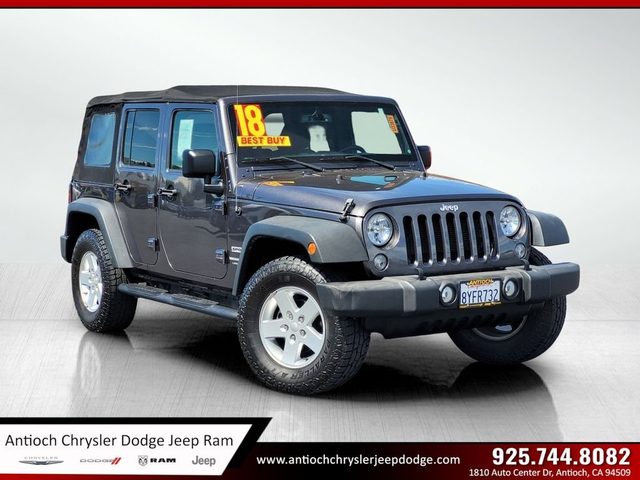 2018 Jeep Wrangler Unlimited Sport S 4WD photo