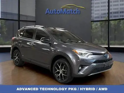 2018 Toyota RAV4 Hybrid SE AWD photo