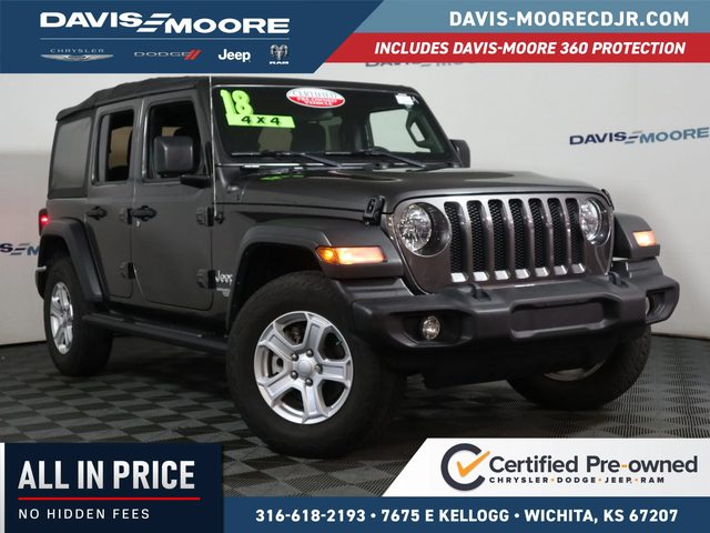 2018 Jeep Wrangler Unlimited Sport S 4WD photo